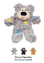 KONG CAT SOFTIES PATCHWORK BEAR ASSORTI