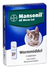 MANSONIL KAT ALL WORM TABLETTEN