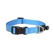 Rogz for dogs fanbelt halsband turquoise