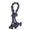 HAPPY PET MULTI TUGGER FLOSTOUW BLAUW / ORANJE