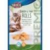 Trixie Premio Kip & Tonijn Rolletjes Voor Katten Glutenvrij