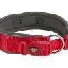 Trixie Premium Halsband Hond Extra Breed Rood/Grafiet Grijs