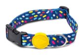 MORSO HALSBAND HOND GERECYCLED COLOR INVADERS PAARS