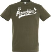 T-SHIRT GO FRENCHIES ARMY GROEN