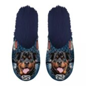 PANTOFFEL ROTTWEILER DONKERBLAUW